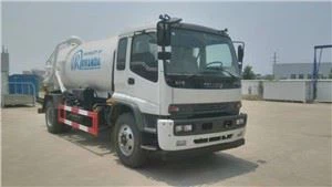 ISUZU Stainless Steel Sewage Waste Truck