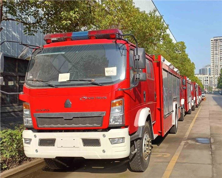 10 Ton HOWO Fire Water Truck