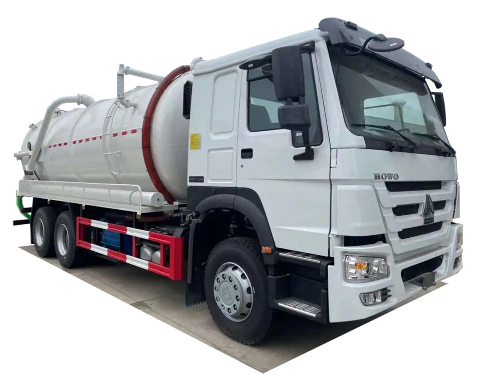 10 Wheelers 20 CBM Restroom Vacuum Truck