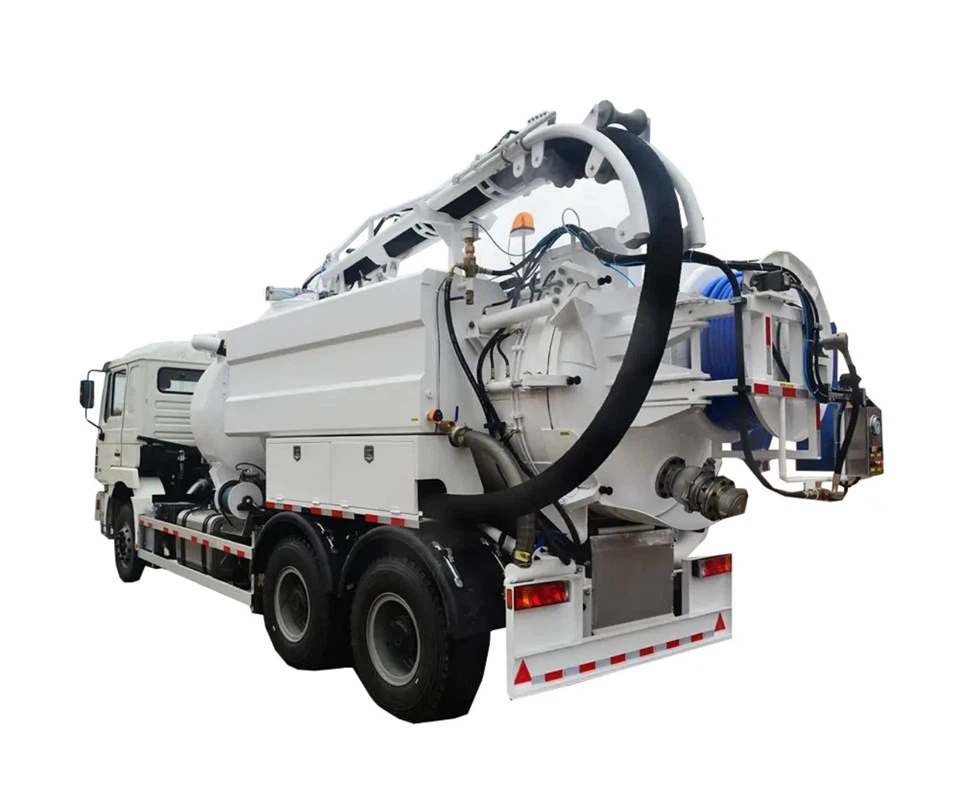 10 Wheelers 6000 Liters Septic Cleaner Truck