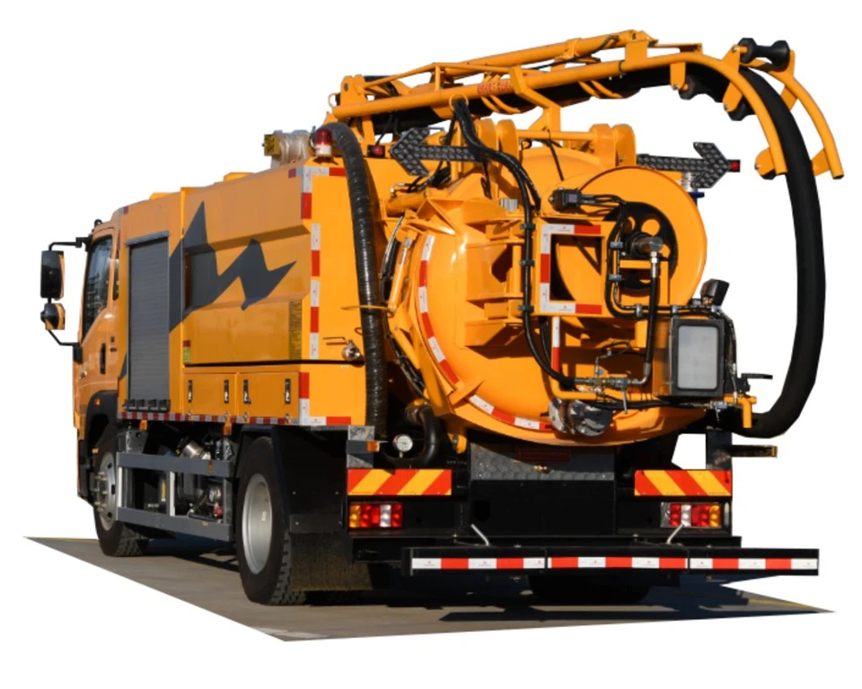 10000 Liters Sewer Jetting Cleaning Truck