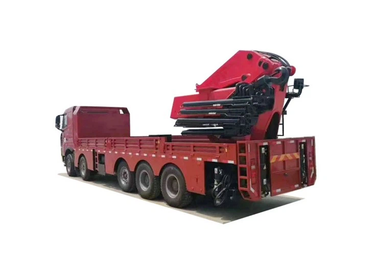 110t Knuckle Boom Truck Mounted Crane