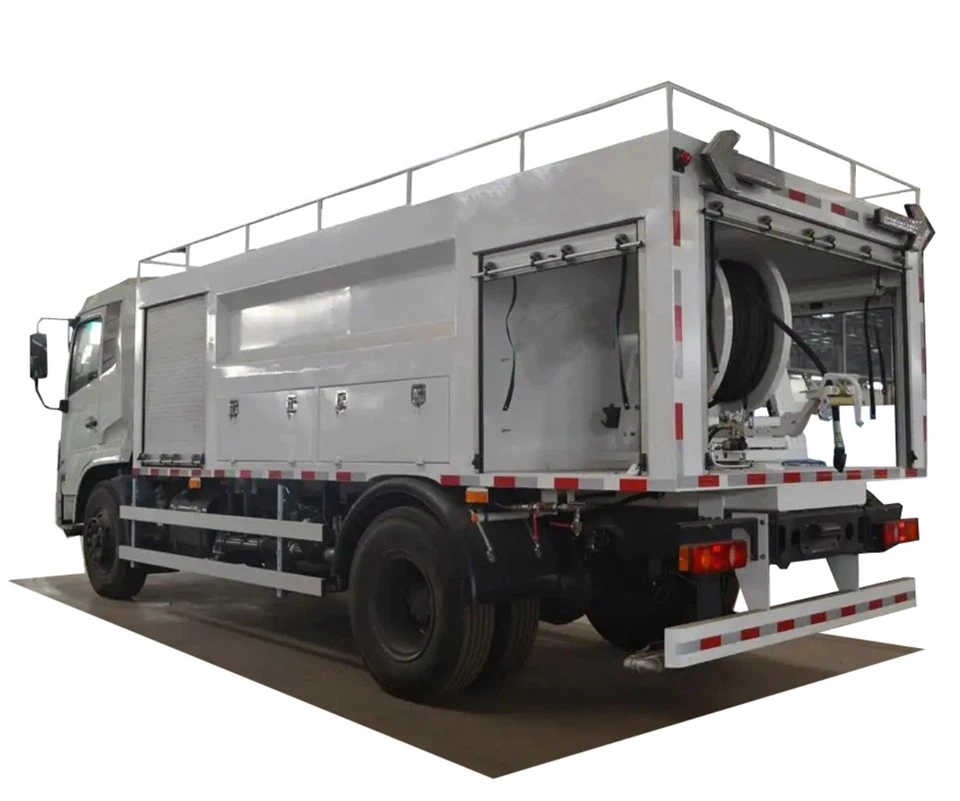 12 CBM Sewer Jetting Cleaning Truck