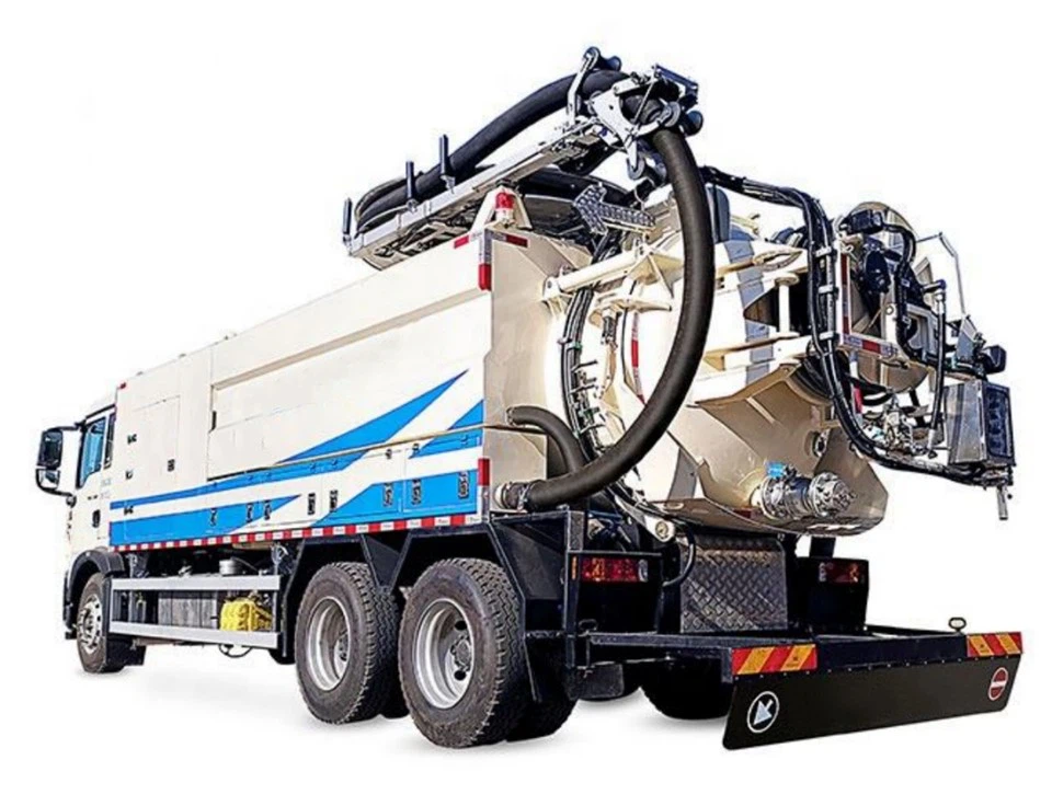 15000 Liters Combination Sewer Cleaning Unit