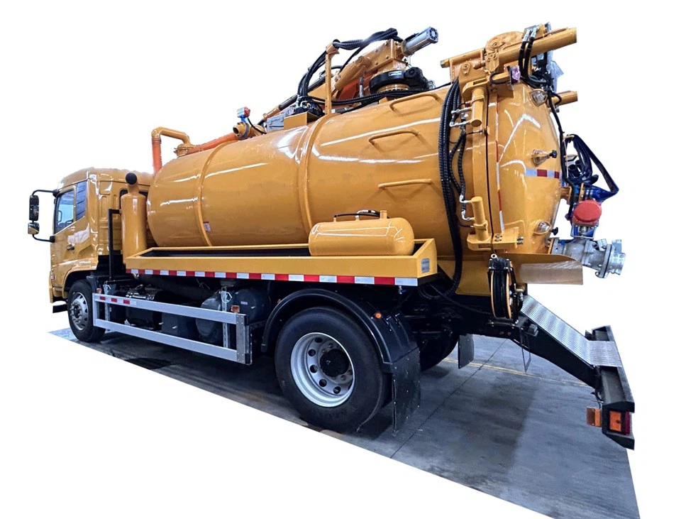 16000 Liters Combination Sewer Cleaning Machine