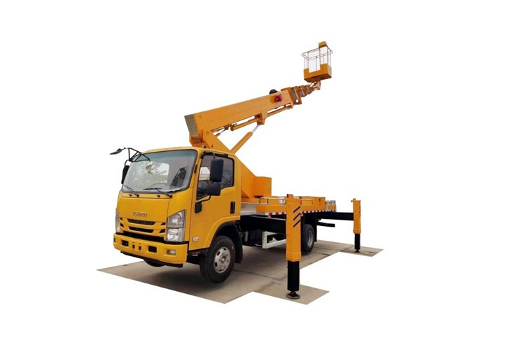 23m Insulated Telescopic Bucket Sky Lift Truck