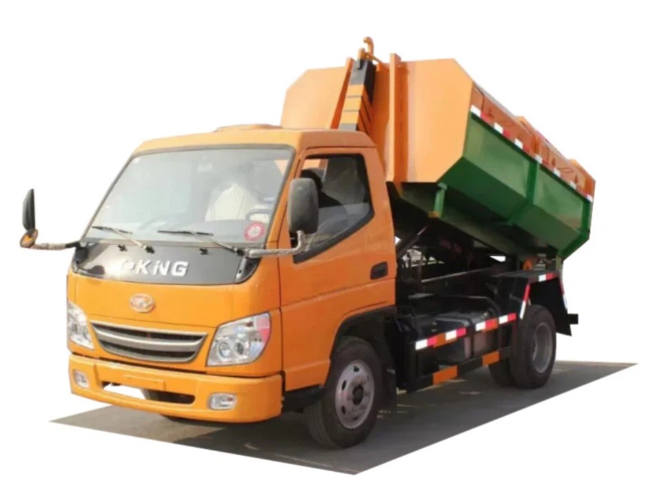 3 CBM Roll On Roll Off Garbage Truck