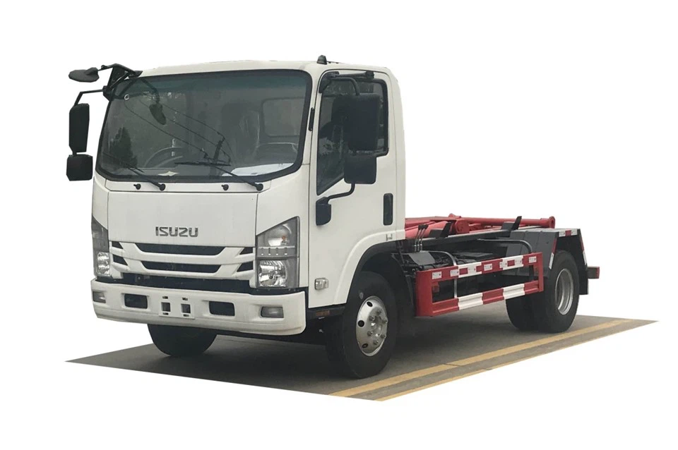 3 Tons Hook Lift Garbage Truck