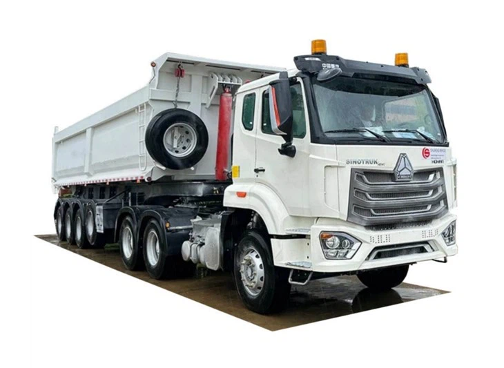 4 Axle Heavy Duty Tipper Trailer