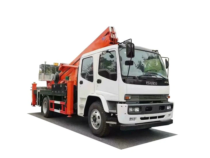 40m Telescopic Boom Bucket Lift Truck