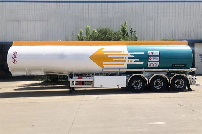 42000 Liters Fuel Semi Trailer