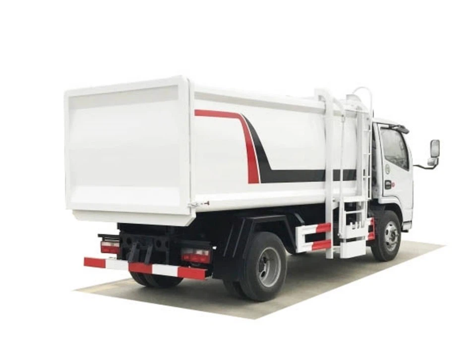 4x2 4m³ Automated Side Loader Garbage Truck