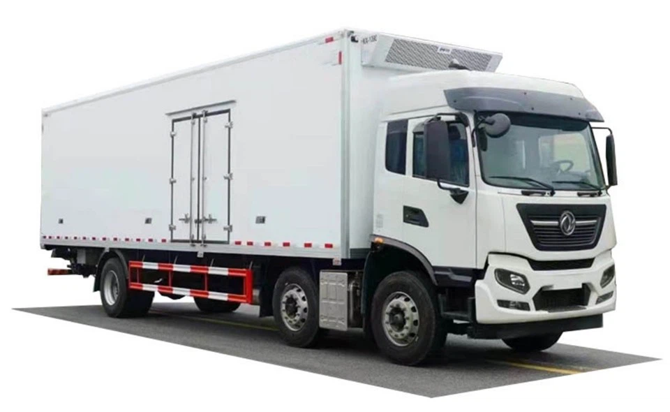 58 CBM Reefer Box Truck For Food Delivery