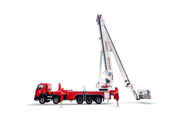 88m Hydraulic Platform Fire Fighting Truck