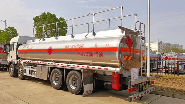 Dongfeng 8x4 Fuel Tank Trailer Aluminium Alloy Tanker