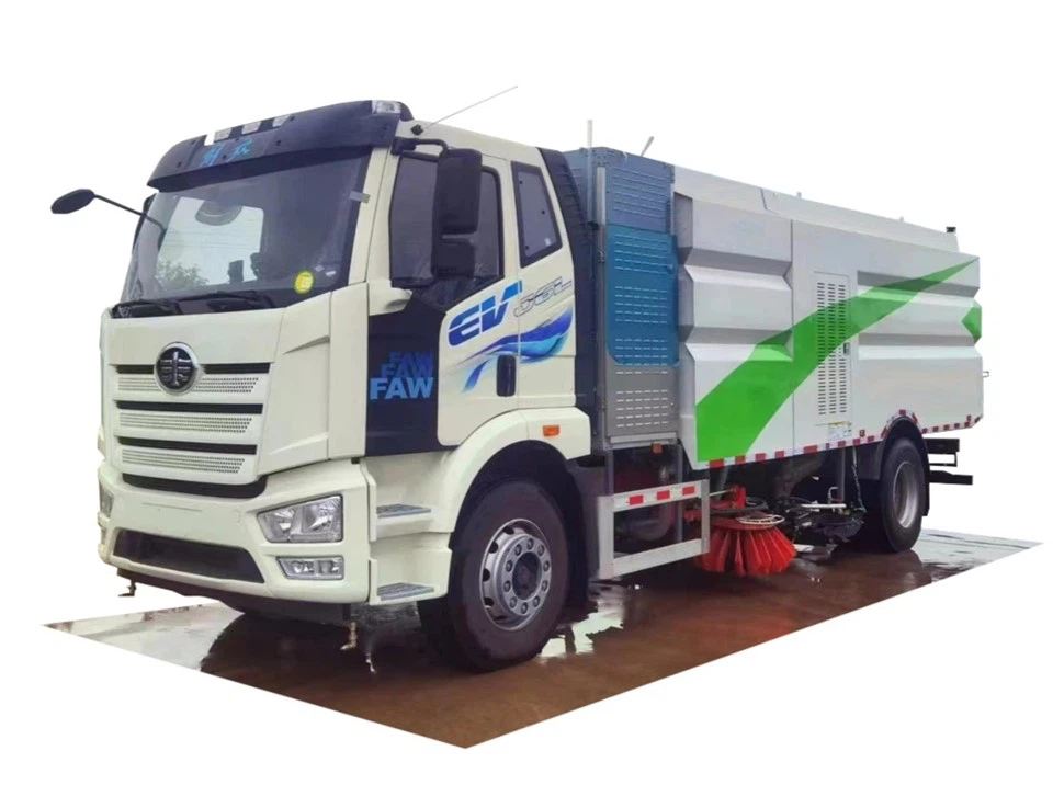 Electric 14 CBM Airport Sweeper Truck