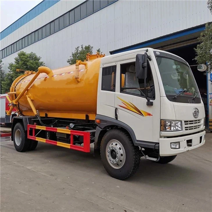 FAW Vacuum Sewer Truck 10,000 Litters