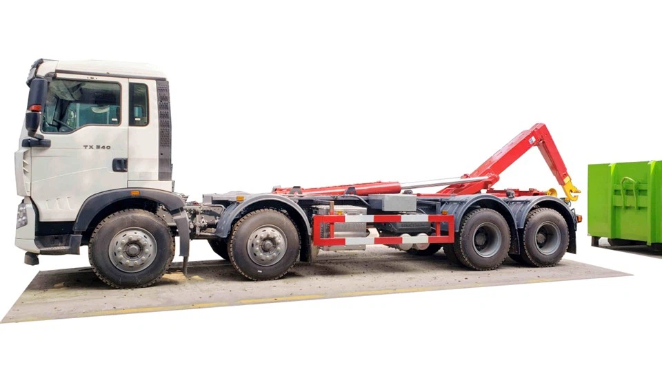 HOWO 12 Wheelers Hook Lift Truck