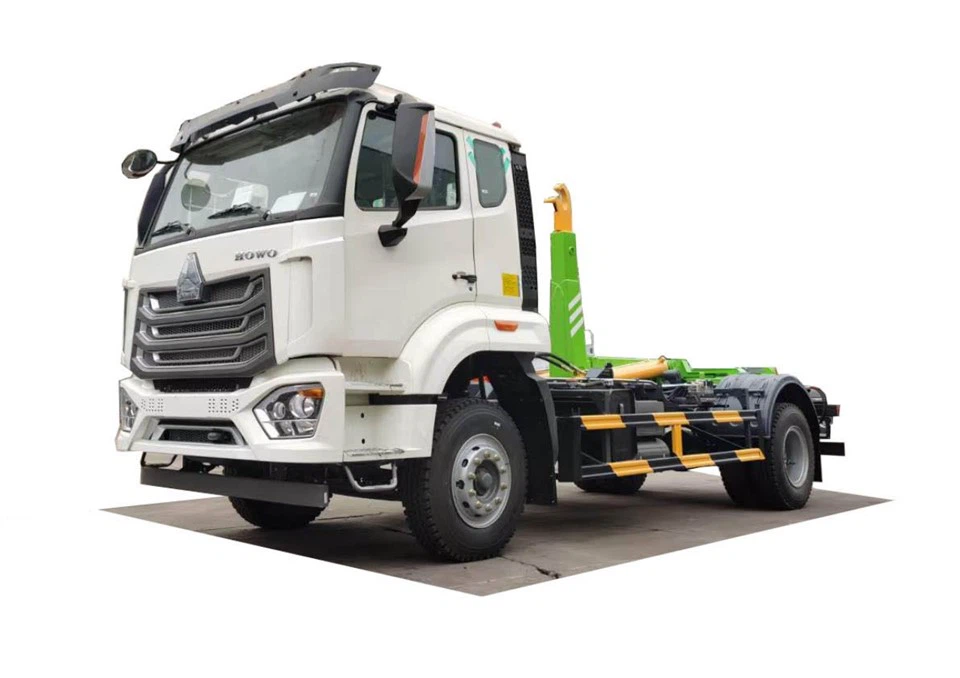 HOWO 8 Tons Hook Loader Truck