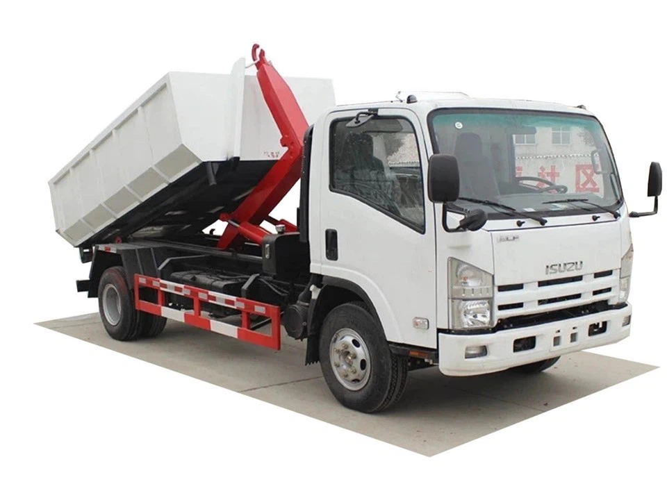 ISUZU 6 Tons Hook Loader Garbage Truck