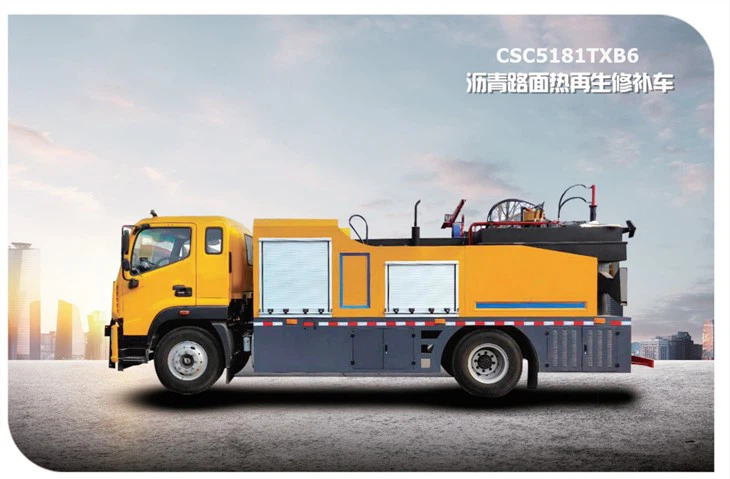 ISUZU Asphalt Pavement Hot Recycling Repair Vehicle