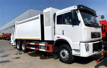 To Zimbabwe- 5 Units Of FAW 18CBM Waste Compactor Truck