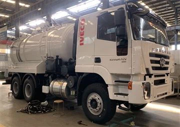 New Sewage Trucks By CSCTRUCK Support Infrastructure Development in Bolivia