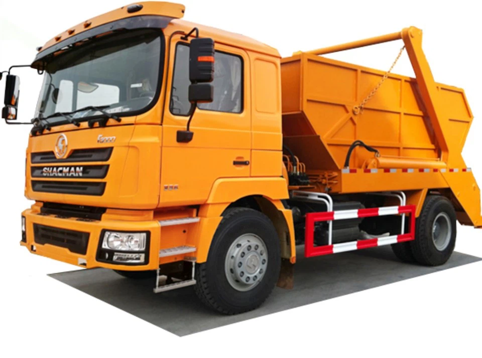 SHACMAN Swing Arm Garbage Truck