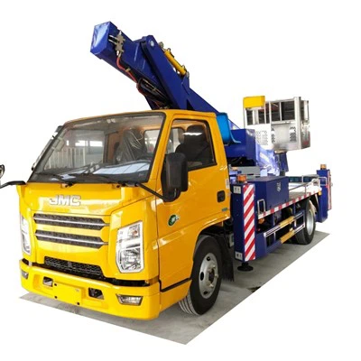 24m Telescopic Beam Bucket Lift Truck