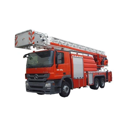 34m Aerial Platforms For Municipal And Industrial Firefighting