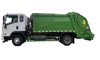 4x2 6 CBM Rear Loader Compactor Garbage Truck