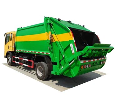 8 CBM 4x2 Rear Loader Compactor Garbage Truck