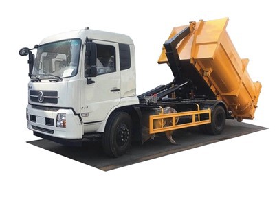 Dongfeng 6CBM Roll Off Garbage Truck