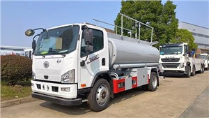 FAW 4*4 LHD All Wheels Drive 6,000L Fuel Tanker Truck