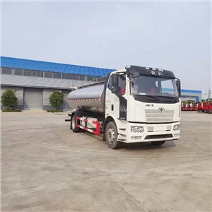 FAW J6 13,000L Stainless Steel Milk Tank Truck