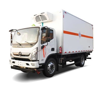 Foton 4X2 5 Ton Medical Waste Truck Refrigerated Truck