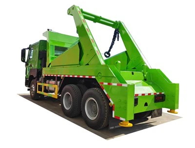 HOWO 12 Tons Skip Lift Garbage Truck