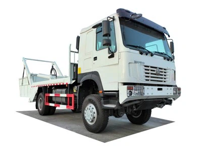 HOWO All Wheel Drive Skip Bin Truck