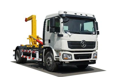 SHACMAN 10 Tons Hook Loader Lorry Garbage Truck