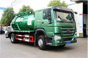 SINOTRUK Combined Jetting Vacuum Truck