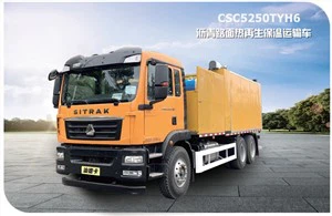 Sinotruk Howo Asphalt Insulation Transport And Asphalt Pavement Repair Vehicle