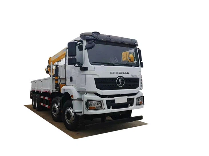 Truck Loader With Telescopic Boom Mounted Crane 50 Ton