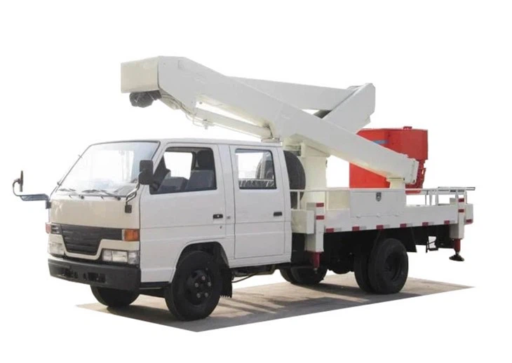 Truck Mounted 16m Articulated Boom Lift Bucket