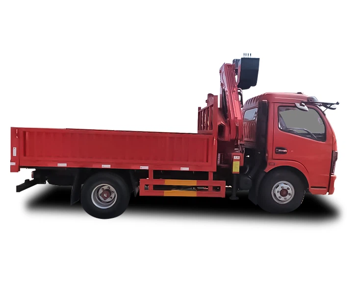 Truck With 1.5 Ton Articulated Cranes