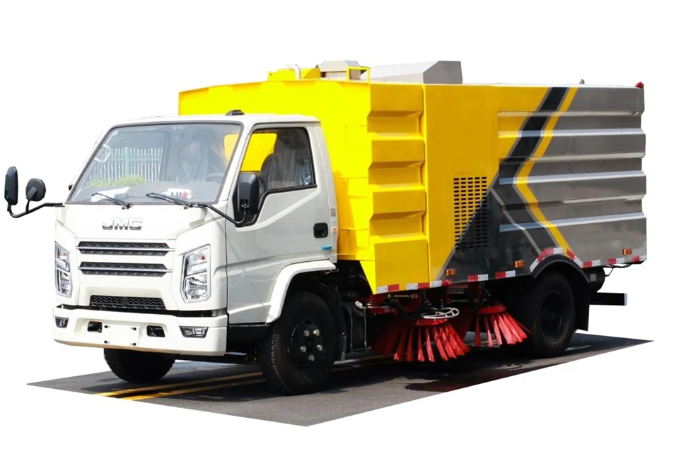 6 Wheelers 10 Ton Payload Airport Sweeper