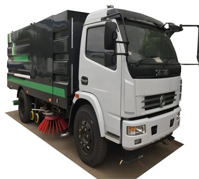 6 Wheelers 10 CBM Airport Sweeper