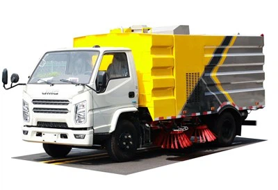 6 Wheelers 10 Ton Payload Airport Sweeper