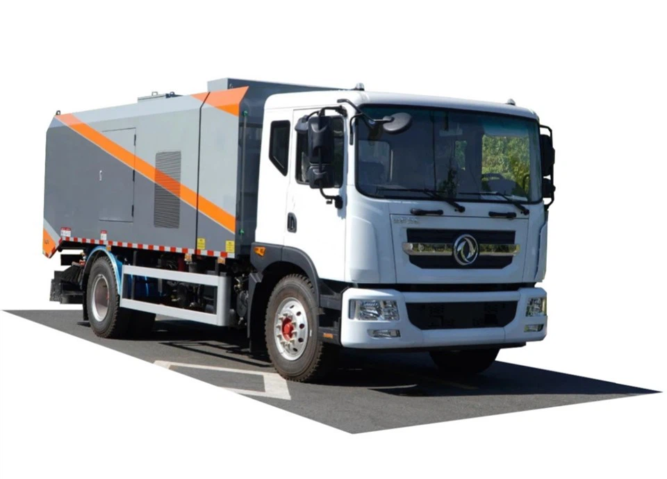 10 CBM Water Sprayer Sweeper Truck