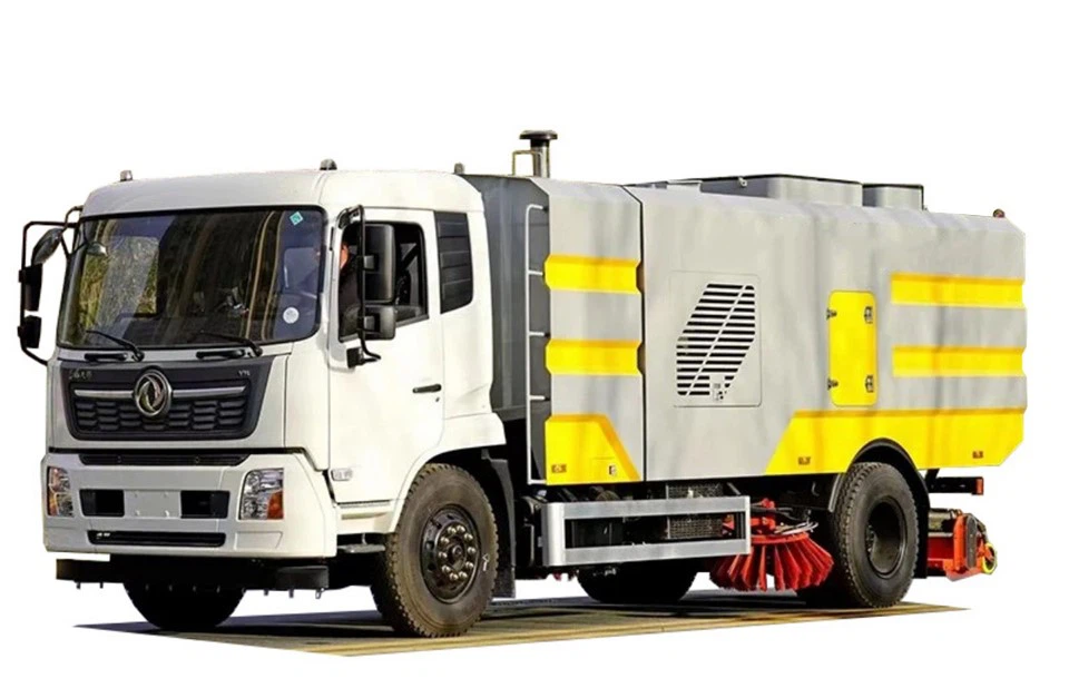 6 Wheelers 16 CBM Road Sweeper