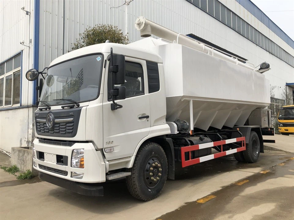 6 Wheelers 22CBM Bulk Feed Truck